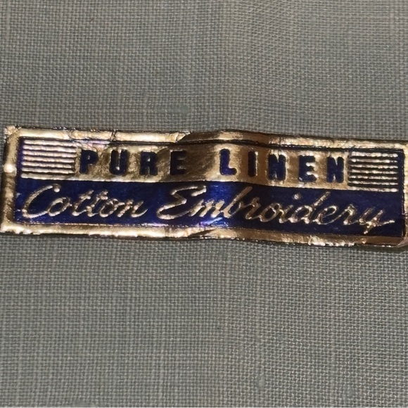 LADIES HANKIE/ Doily EMBROIDERY FLOWERS AND CROCHET Vtg Granny - Picture 5 of 11